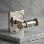 Modern Brushed Nickel Wall Hook
