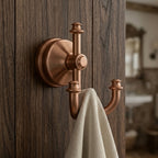 Vintage Brushed Copper Wall Hook