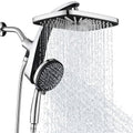 Square Rainfall Shower Head and Handheld Shower Combo Set